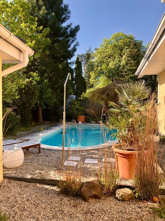 Apartment Tinyhouse Mit Pool, Outdoor Whirlpool Und Garten Petershagen-Eggersdorf Exterior foto