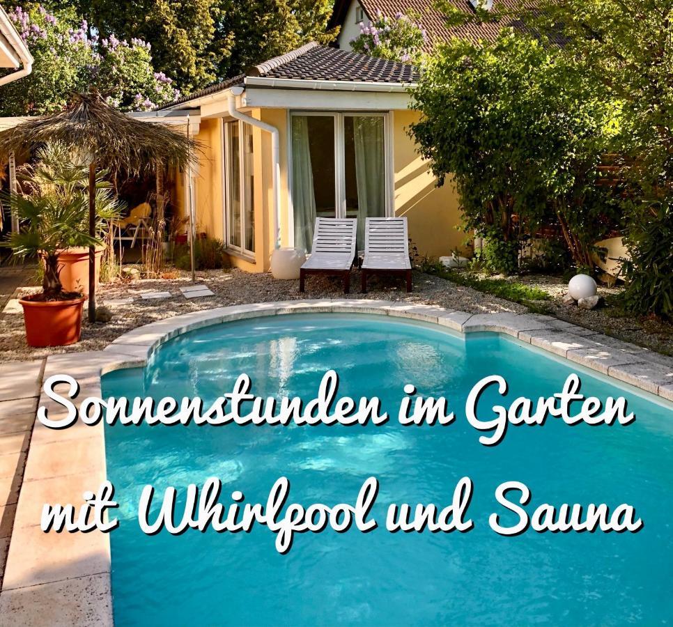 Apartment Tinyhouse Mit Pool, Outdoor Whirlpool Und Garten Petershagen-Eggersdorf Exterior foto
