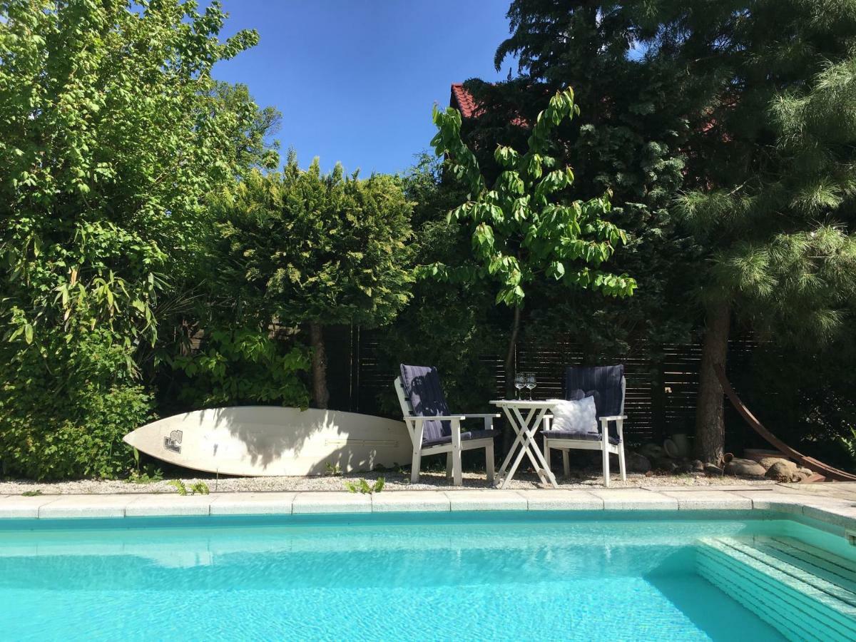 Apartment Tinyhouse Mit Pool, Outdoor Whirlpool Und Garten Petershagen-Eggersdorf Exterior foto